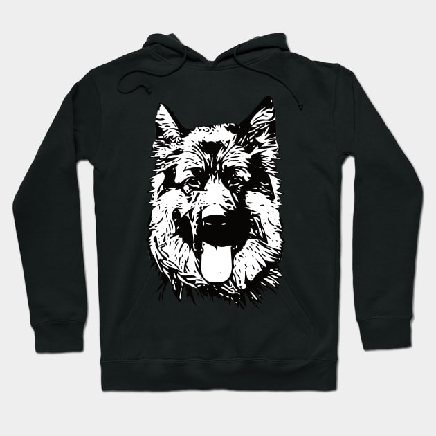 German Shepherd - German Shepherd Christmas Gifts Hoodie by DoggyStyles